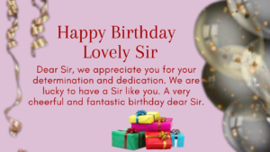 Fascinating Happy Birthday Wishes For Sir