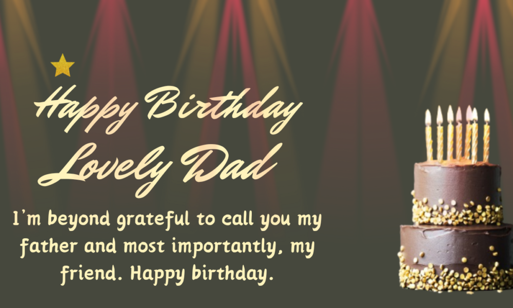 Happy Birthday Wishes For Father