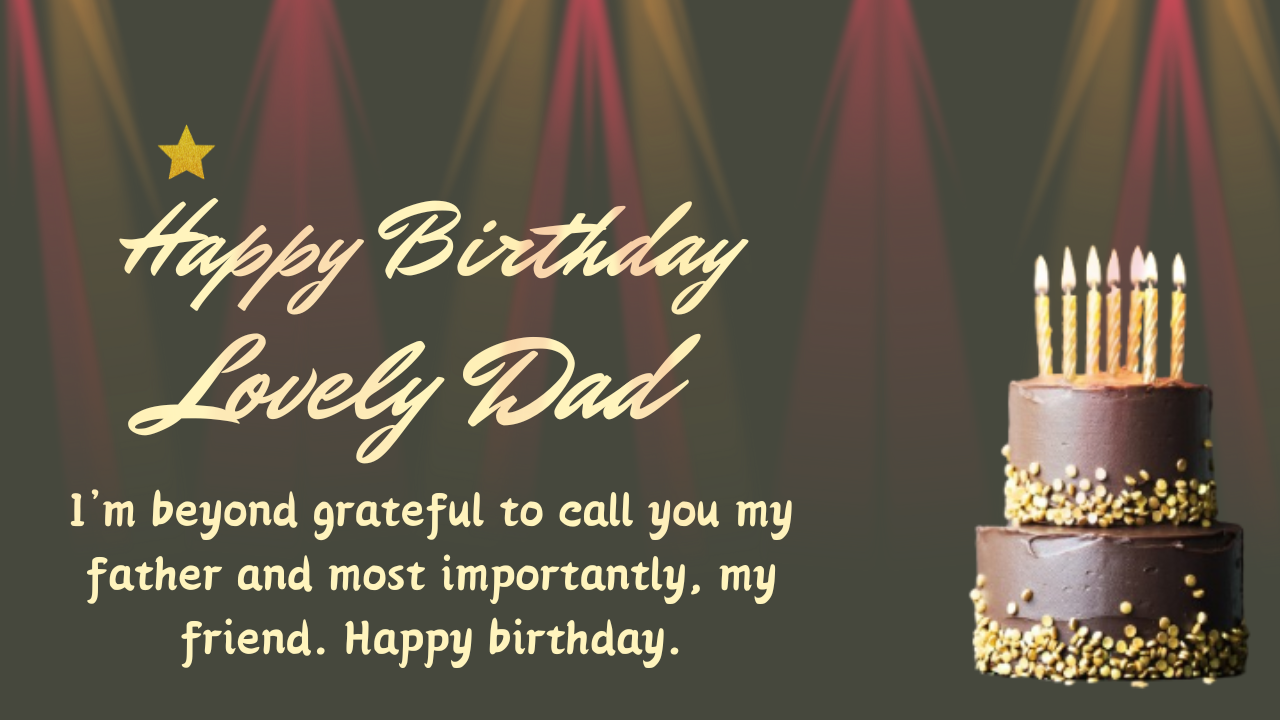Happy Birthday Wishes For Father