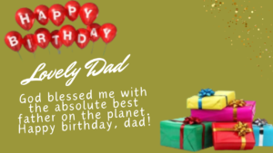 Happy Birthday Wishes For Father