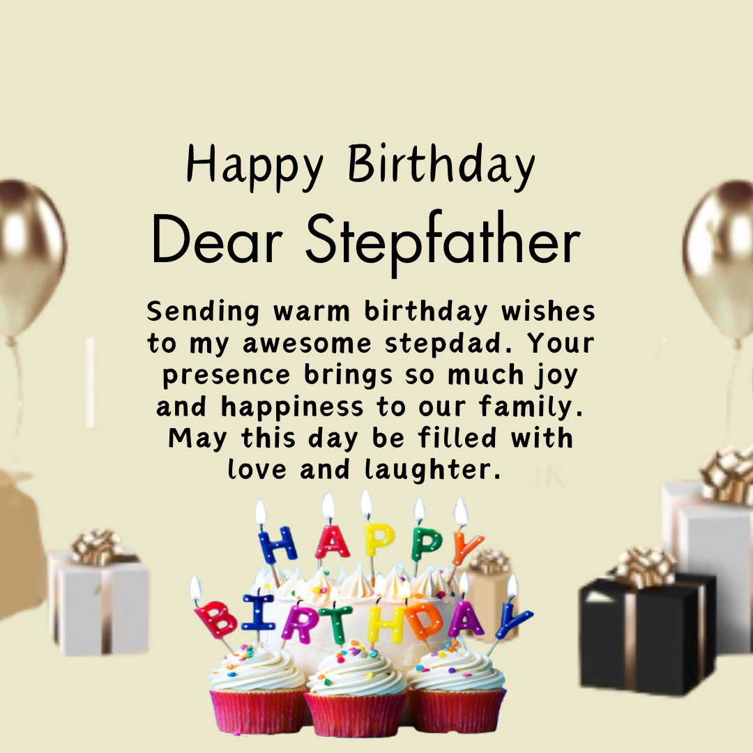 Happy Birthday Wishes For Stepfather