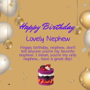 Happy Birthday Wishes For Nephews