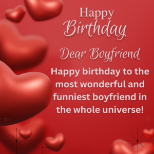 Happy Birthday Wishes For Boyfriend