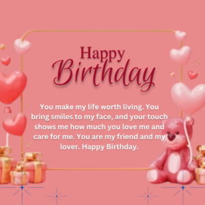 Happy Birthday Wishes For Lover 