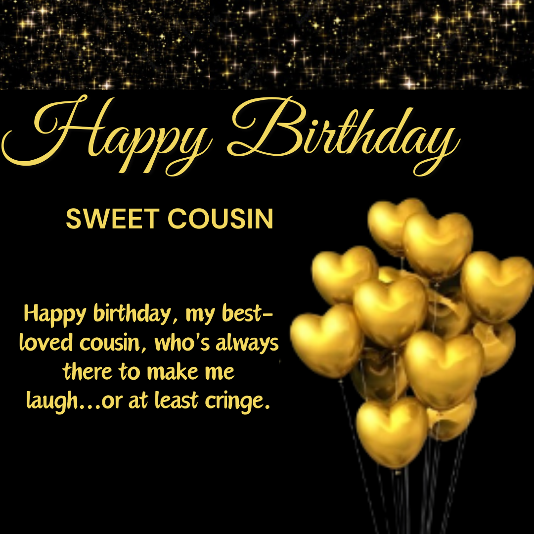 Happy Birthday Wishes For Cousin