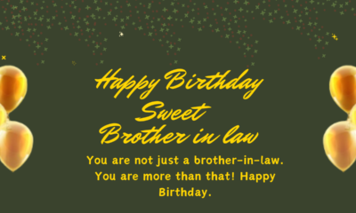 Happy Birthday Wishes For Brother In Law