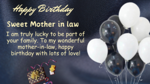 Happy Birthday Wishes For Mother in law
