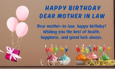 Happy Birthday Wishes For Mother In Law