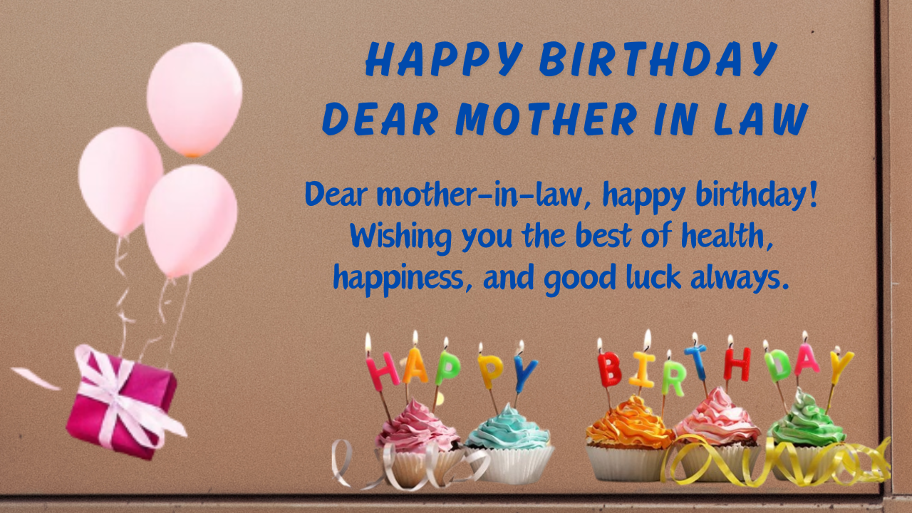 Happy Birthday Wishes For Mother In Law
