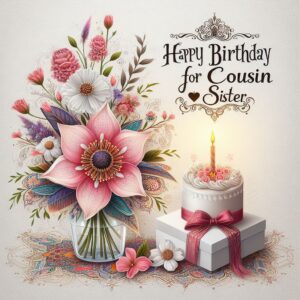 Happy Bday Wishes For Cousin Sister