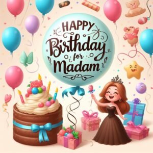 Happy Bday Greetings For Madam 