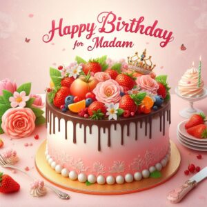 Happy Bday Greetings For Madam