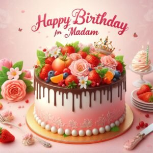 Happy Bday Greetings For Madam 