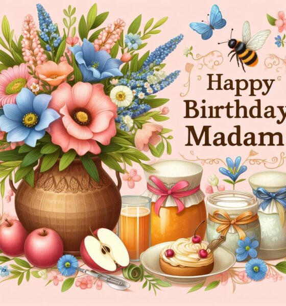 Happy Bday Greetings For Madam