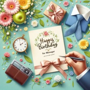  Happy Bday Greetings For Manager