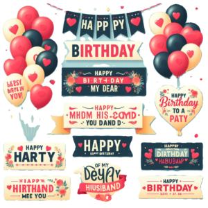 happy birthday dear husband for Banners 2