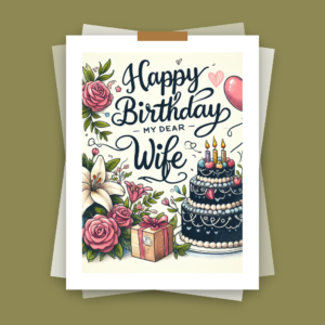 happy birthday dear wife for gifts