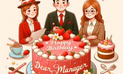 Birthday Card For Manager