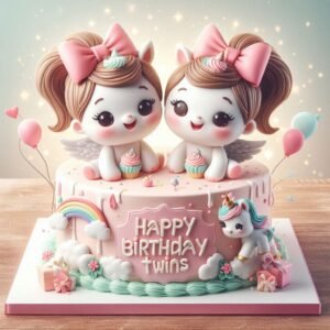 Happy Birthday Wish For Twins