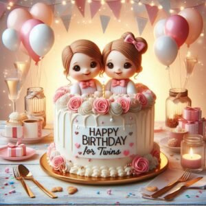 Happy Birthday Wish For Twins