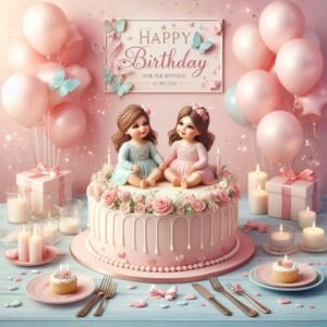 Happy Birthday Blessings For Twins