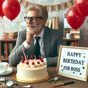 Happy Birthday Greeting For Boss