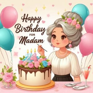 Happy Birthday Blessings For Madam