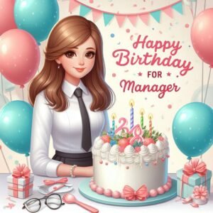 Happy Birthday Greeting For Manager