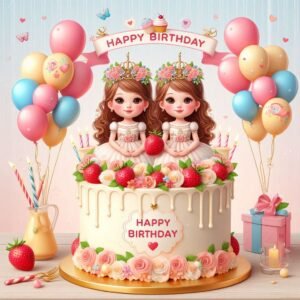 Happy Bday Blessings For Twins