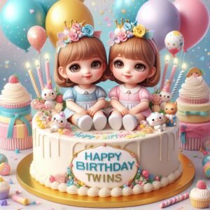Happy Bday Blessings For Twins